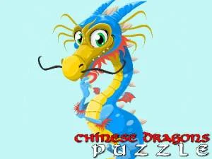 Rompecabezas de dragones chinos